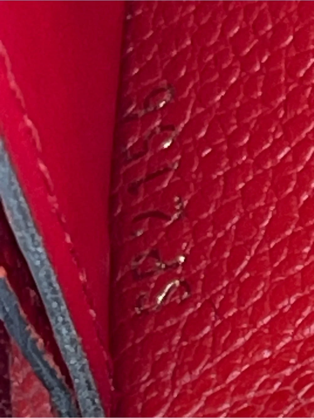 Louis Vuitton Cerise Monogram Empreinte Zippy Wallet With Dust Bag and Box